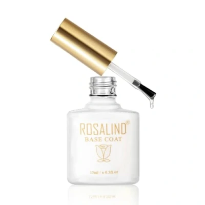 Bild av ROSALIND Base Coat Unterlack UV LED Gellack Gel Nail Polish 15ml für Nägel Primer Set Salon &amp; Home Design