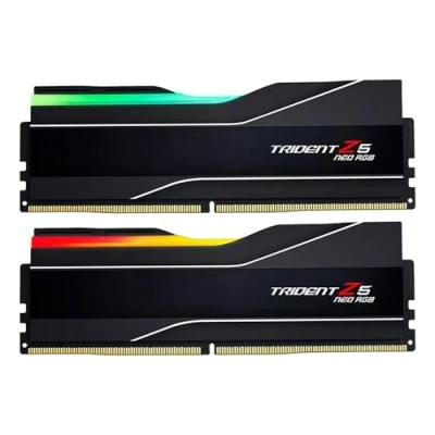 Bild av G.Skill Trident Z5 Royal Neo RGB DDR5 8000 48GB CL40 Dual Channel (2 pcs) AMD EXPO Silver med