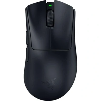 Bild av Razer DeathAdder V4 Pro Ultralätt trådlös ergonomisk sportmus 56g 2,4 Ghz Hyperspeed Focus 45K Sensor 8K Hz Polling Optiska brytare Gen 4 PC/Mac Svart