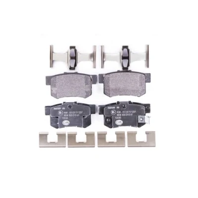 Bild av HELLA 8DB 355 015 611 Jeu de plaquettes frein avec indicateur d&#039;usure accessoires SUZUKI: SWIFT 3, SX4 I 5 portes, Berline, FIAT: Sedici
