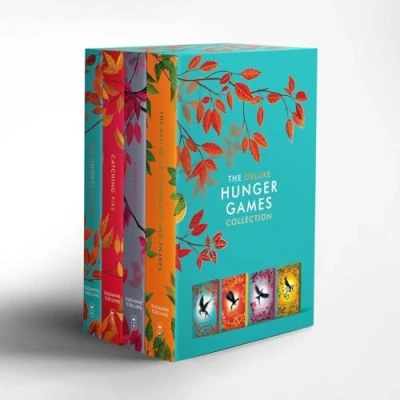 Bild av Deluxe Hunger Games Collection (4 Book Set) (pb)