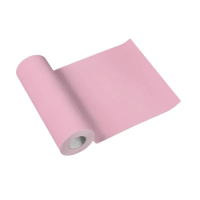 Bild av PAW Bordslöpare av Airlaid (40 cm x 24 m) I bordsdekoration för nattvard, konfirmation, bröllop, födelsedag, trädgårdsfest, dop bordsband enfärgad, rosa färg: Monocolor (Light rosa)