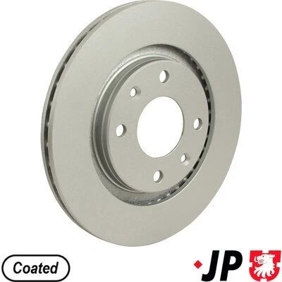 Bild av JP GROUP 4163102400 Disque de frein Essieu avant 266 20,5 4 ventilé revêtu PEUGEOT: 206 3/5 portes, 306 Partner I Combispace