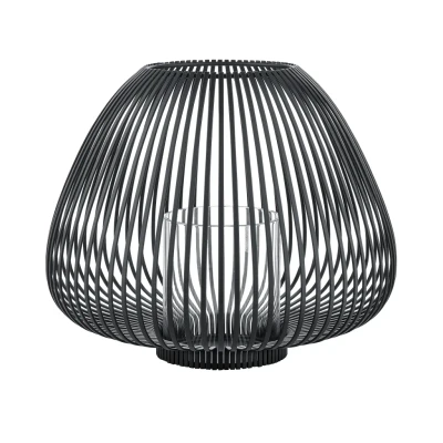 Bild av Blomus Lantern Lyva Lykta Black, Medium H26 x L31 W31