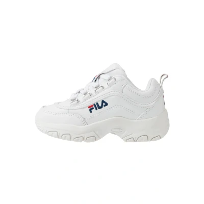 Bild av Fila Strada KIDS Teens Sneakers för barn, Storlek: 36, White Förstklassig skinnimitation