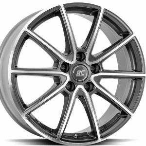 Bild av Brock RC32 Titanium Full Polish 7.5x17 5/100 ET46 B57.1