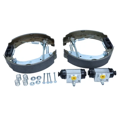 Bild av MAXGEAR 19 5657KIT Bromsbackar 203mm 38mm med tillbehör, hjulbromscylinder automatisk justering RENAULT: CLIO 2, TWINGO 2