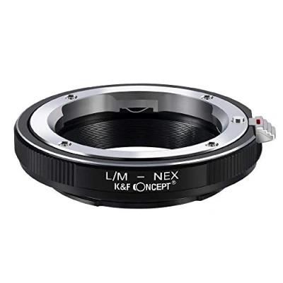 Bild av K&amp;F Concept LM to Nex Adapter Compatible with Leica M Lens Sony Alpha E Mount Camera