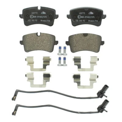 Bild av ATE Ceramic 13.0470 2773.2 Jeu de plaquettes frein contact signal d&#039;usure inclus avec vis d&#039;étrier accessoires AUDI: A8 D4