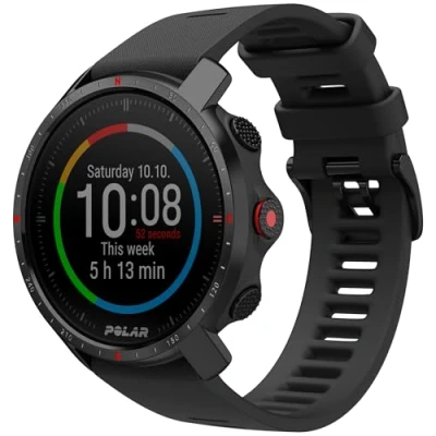 Bild av Polar Grit X Pro GPS Multisport Smartklocka Militär Hållbarhet, Safirglas, Handledsbaserad Pulsmätning, Ultralång Batteritid, Navigering Bäst för Outdoor Sporter, Terränglöpning, Vandring.