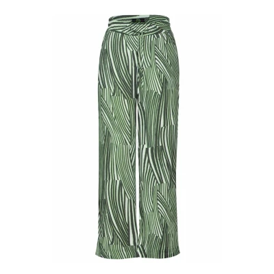 Bild av CECIL breda ben byxor, Cool khaki, XXL x28L