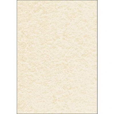 Bild av Sigel DP605 texturerat skrivpapper, pergamentmotiv, A4, 90 gsm, dubbelsidig, beige, 100 ark