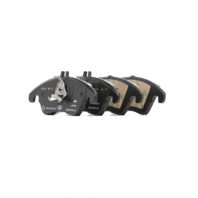 Bild av HELLA 8DB 355 012 621 Jeu de plaquettes frein préparé pour indicateur d&#039;usure avec vis d&#039;étrier MERCEDES BENZ: Classe C Berline