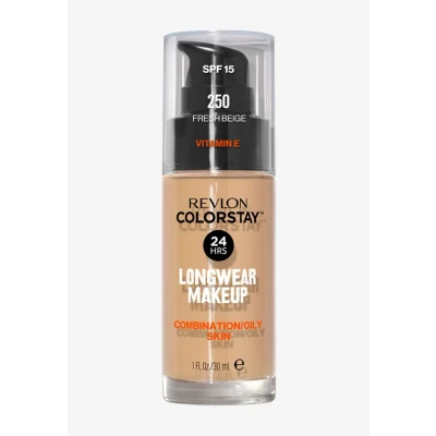 Bild av Revlon FOND DE Teint COLORSTAY Peaux Mixtes À Grasses N 320 TRUE beige Foundation N250 fresh beige, Storlek: 30 ml,