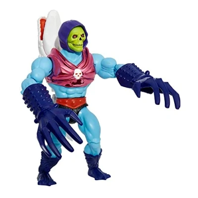 Bild av Masters of the Universe HDT23 Origins Deluxe Action Figures, 14 cm höga actionfigurer, figurer att leka med och samla på, present för 6 10 åringar vuxna samlare, Flerfärgad