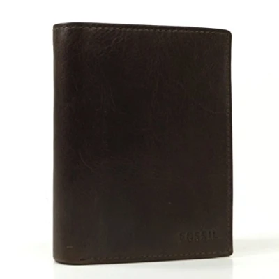 Bild av Fossil Derrick Plånbok, Storlek: One Size, Dark brown