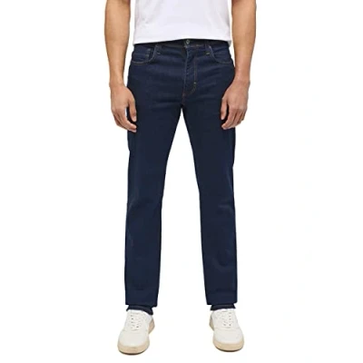 Bild av MUSTANG Herr slim fit sparkbyxor jeans, 5000 881 blå, 34W x 34L