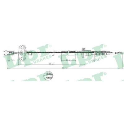 Bild av LPR C0035C Câble d&#039;Embrayage DAEWOO: Matiz I 3/5 portes