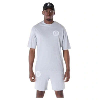Bild av New Era NBA Brooklyn NETS League Essentials Oversized TEE Klubbkläder, Storlek: Large, Grey