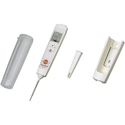 Bild av Testo 0563 1063 Livsmedelskärna termometer, Vit, 21.5 x 1.9 3.4 cm