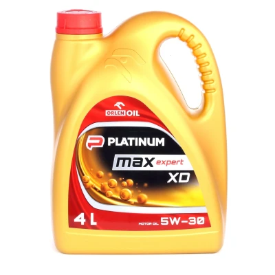 Bild av Orlen Platinum Maxexpert XD 5W 30 4I Huile moteur QFS436B40 PEUGEOT: 208 I 3/5 portes, Partner II Van, 3008 I, CITROËN: Berlingo II, C3 Nemo Van
