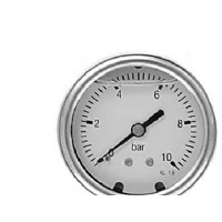 Bild av Erik Færgemann Pressure gauge 1/2xø100 0 6 bar lm w/glycerine