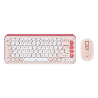 Bild av Logitech POP Icon Combo Tastatur &amp; Mus set Italiensk Grå