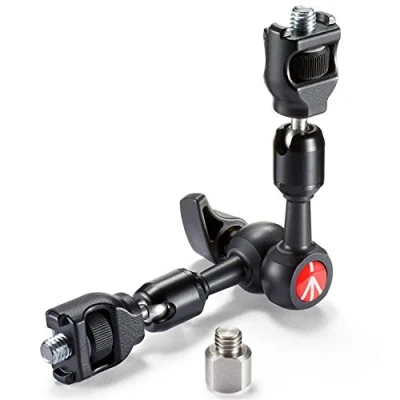 Bild av Manfrotto 244MICRO AR Arm Micro med antirotationsfästen och 3/8 tum Adapt, Svart