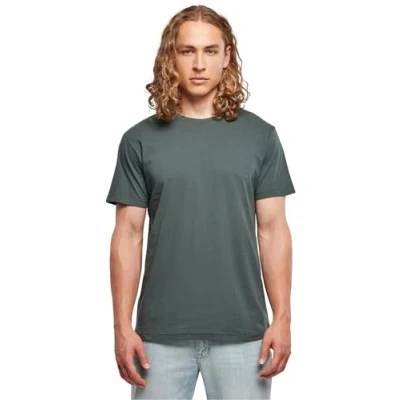 Bild av Build Your Brand Basic Round Neck T shirt för män, Bottle green, 4XL