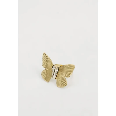 Bild av Fossil Ringar goldcoloured, Storlek: 55, Gold/coloured