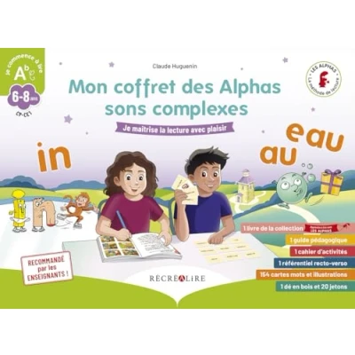 Bild av Mon coffret des Alphas sons complexes: Méthode de lecture CP CE1