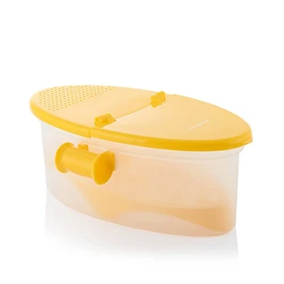 Bild av InnovaGoods® Pastakokare för mikrovågsugn 4 i 1 med tillbehör och recept Pastainest, lagar pasta snabbt enkelt, recept, idealisk hemmet.