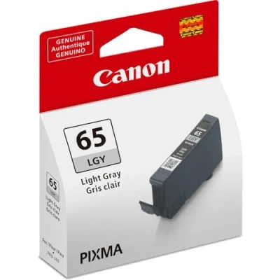Bild av Canon CLI 65 LGY bläck 12,6 ml bläckpatron för PIXMA bläckstråleskrivare ORIGINAL 4216C001 grå standard