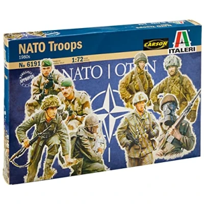 Bild av 1:72 NATO Troops contains 48 figures