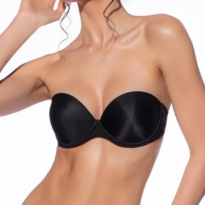 Bild av Selene push up bh carlota, svart, 85B