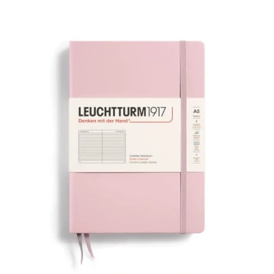 Bild av LEUCHTTURM1917 Notebook Medium (A5), inbunden, 251 numrerade sidor pulver, linjerad