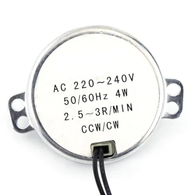 Bild av VIFER AC motor, roterande 220240 V AC, synkronmotor, växelmotor, 4 W CW/CCW, 1 st (2,53 RPM)