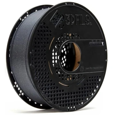 Bild av 3DFILS PLA Glitter filament för 3D utskrift Neat Winding esFil MAX: 1,75 mm, 1 kg, Galactic Grey