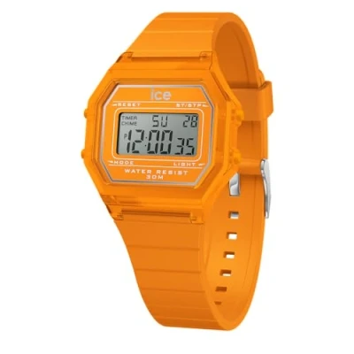 Bild av Ice Watch Retro Clear Small Digitalklocka för barn, Storlek: One Size, Orange