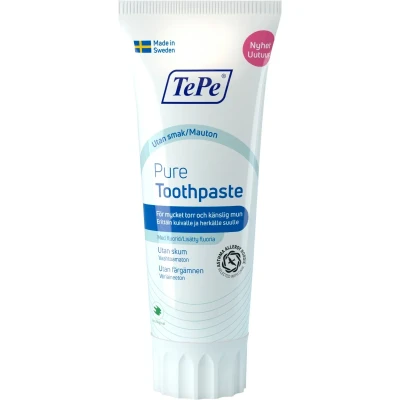 Bild av TePe Pure Tandkräm utan smak 75 ml
