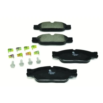 Bild av HELLA 8DB 355 012 251 Jeu de plaquettes frein préparé pour indicateur d&#039;usure avec vis d&#039;étrier accessoires JAGUAR: S Type