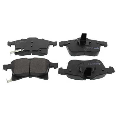 Bild av MAPCO 6710 Jeu de plaquettes frein Essieu avant contact signal d&#039;usure exclu avec tôle anti bruit OPEL: Meriva A, Corsa D 3/5 portes