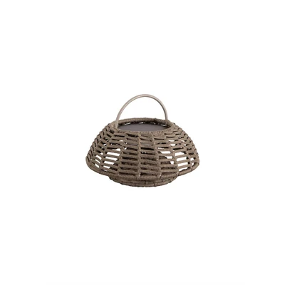Bild av Cane line Illusion Lamp For Hanging Hängande lampa Soft Rope, Taupe H25 x D16 cm