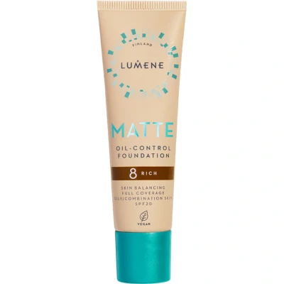 Bild av Lumene Matte Oil Control Foundation SPF20 8 Rich 30 ml