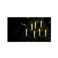 Bild av Sygonix SY 4531628 Julgransbelysning Interiör Batteridrift Antal glödlampor 20 LED (RGB) Varmvit