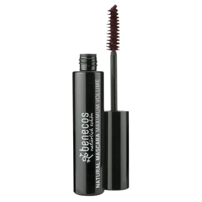 Bild av benecos naturkosmetik mascara maximal volym glutenfri slät brun