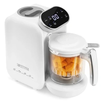 Bild av Sweety Fox Baby Cooker Mixer 7 funktioner Ånga, Mixer, Pulse, Rengörbar, Sterilisera, Återvärm, Tina Robot