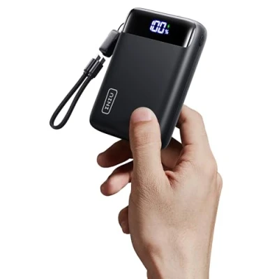Bild av INIU Power Bank, 20 000 mAh ministorlek 22,5 W powerbank liten men stark (USB C In &amp; Out), PD3.0 QC4.0 externa mobiltelefonbatterier med flashlight, kompatibel iPhone 16 15 14 13 Pro Max Samsung