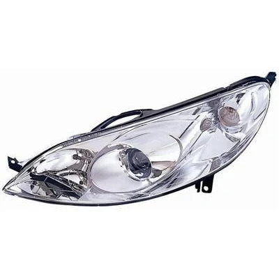 Bild av VAN WEZEL 4060961 Phares gauche H7, H1 limpide pour circulation à droite avec commande correcteur de site projecteur PX26d PEUGEOT: 407 Berline