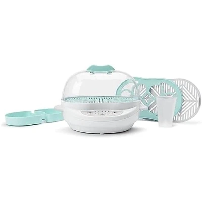 Bild av NutriBullet Turbo Steamer, barnmatberedare, multifunktionell ångkokare, saneringsapparat, 420 watt, BSR08N Vit